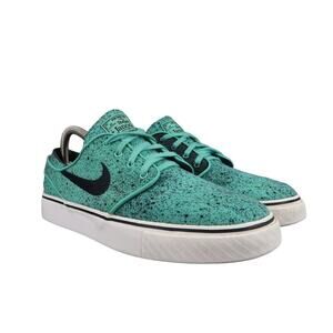 Nike Shoes Mens 7 Sneakers SB Stefan Janoski Premium Mint Speckle Skate Casual